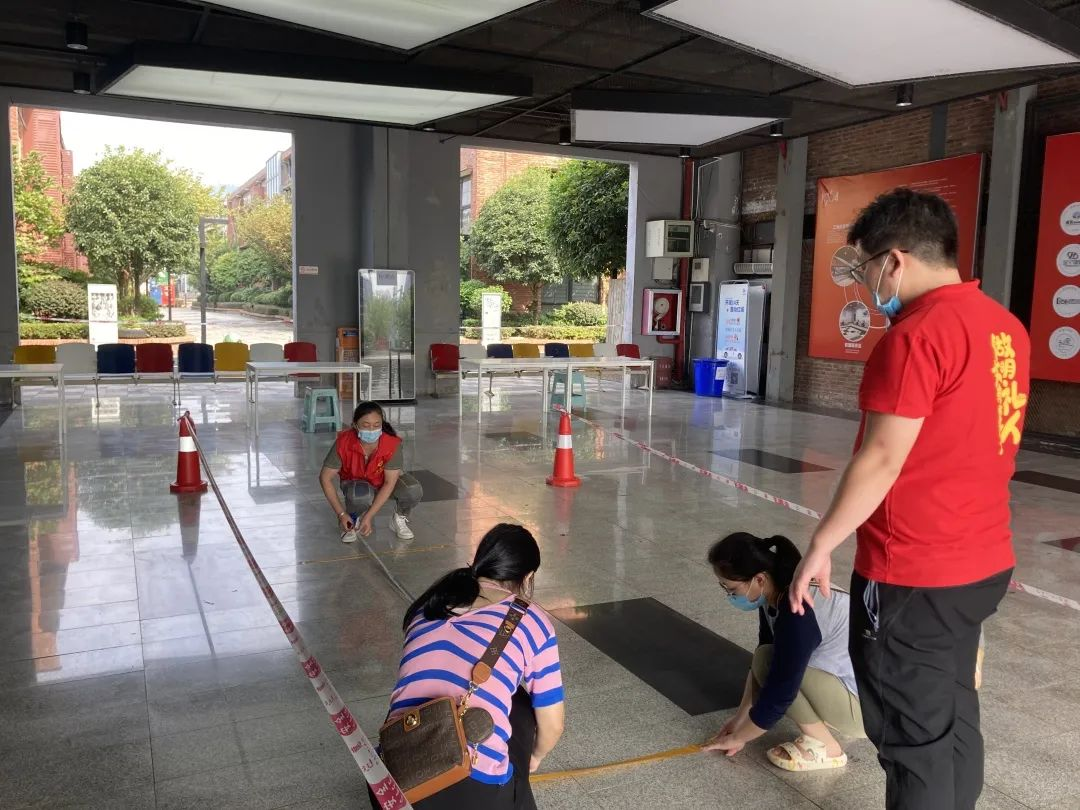匯川區洗馬辦：“七規范”  助力核酸檢測有序有效。