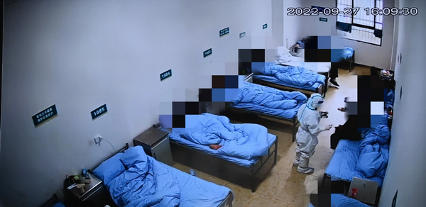 貴州畢節方艙醫院。