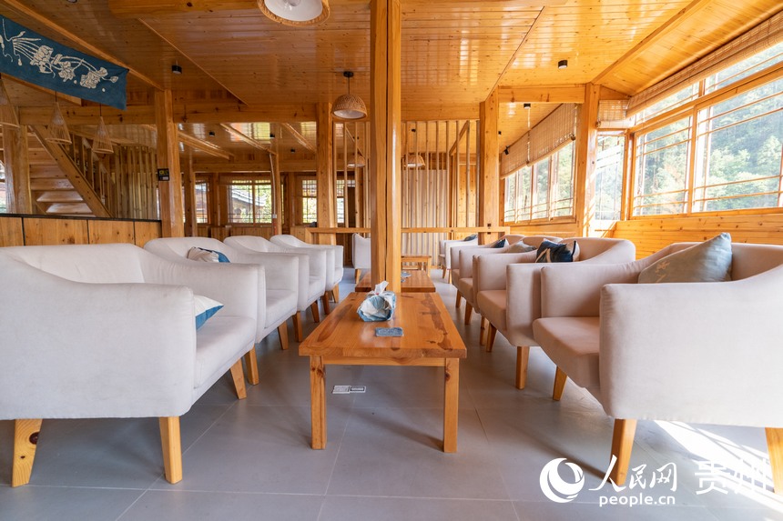 龍塘村的民宿。人民網 涂敏攝