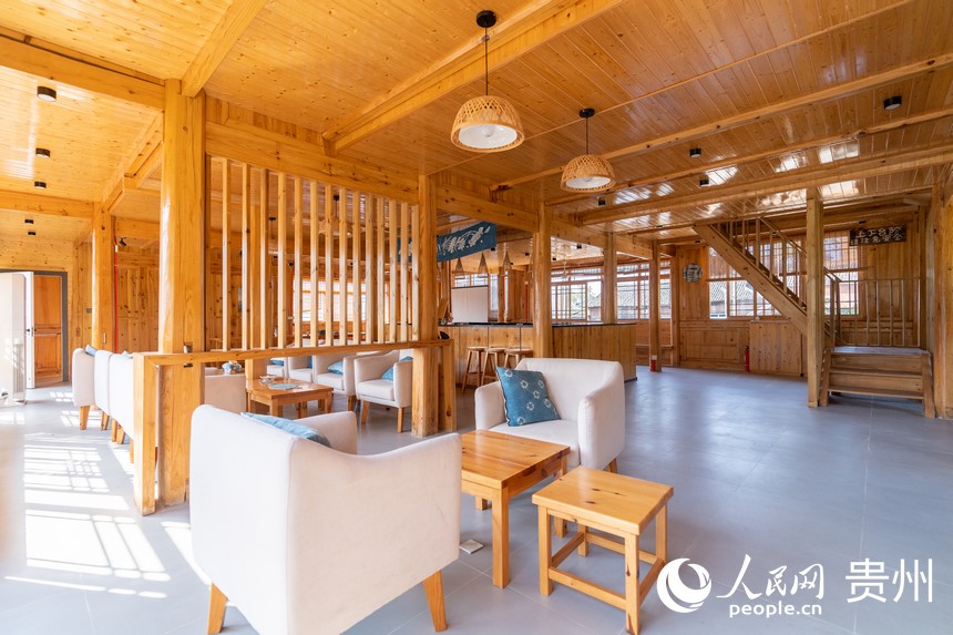 龍塘村的民宿。人民網 涂敏攝