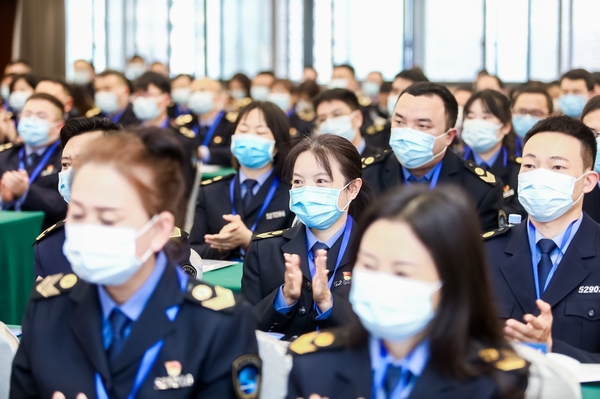 競賽現場。 貴州省衛健委供圖