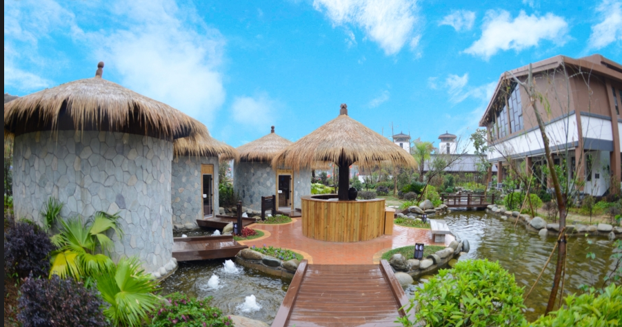 思南九天溫泉。