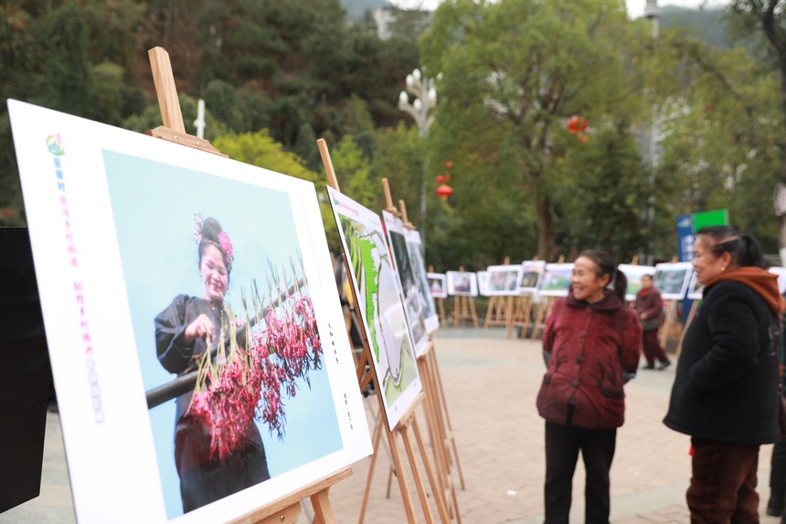 傳統村落攝影展現場。