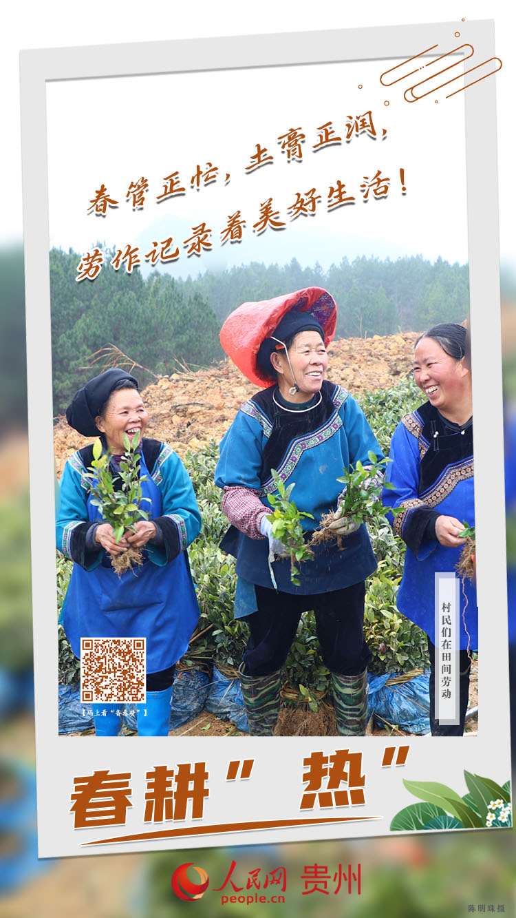 春管正忙，土膏正潤，勞作記錄著美好生活！