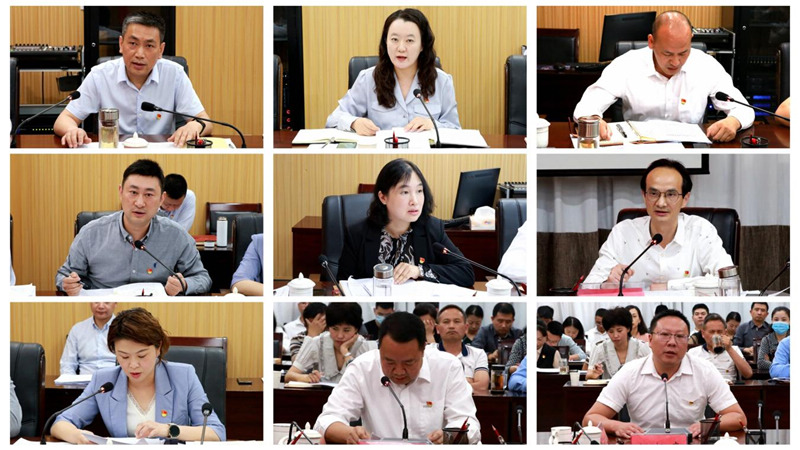 2、6月14日，貴州省司法廳黨委開展學習貫徹習近平新時代中國特色社會主義思想主題教育“邁步新征程、建功新時代、機關處長說”集中交流研討，省司法警官學校、廳機關各處（室、總隊、中心）主要負責同志結合部門工作開展研討。