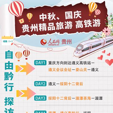 攻略 | 中秋、國慶貴州精品旅游——高鐵游