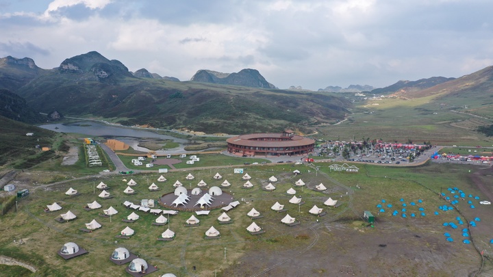 阿西里西·大草原景區。謝永奇攝