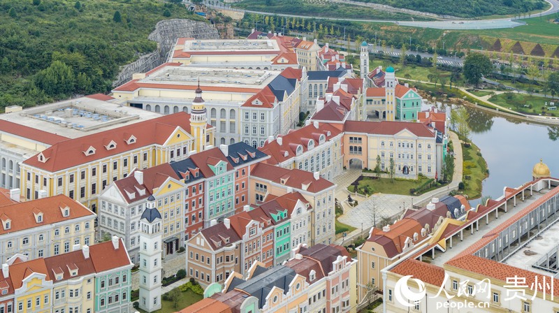 貴安華為“云上屯”一角。人民網 陽茜攝