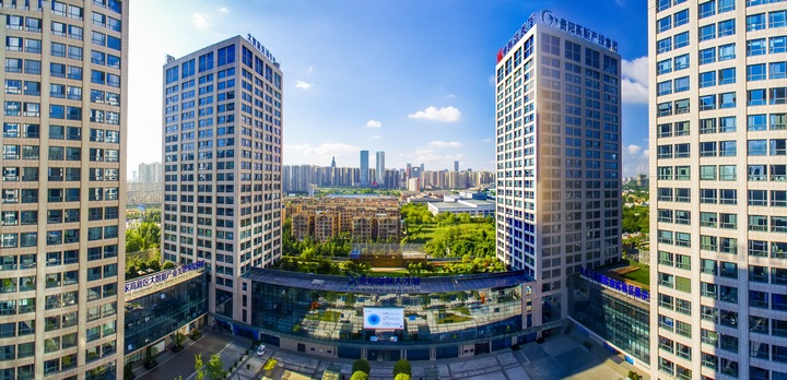 貴陽大數據交易所位于貴陽市高新區。圖片由貴陽市委宣傳部提供