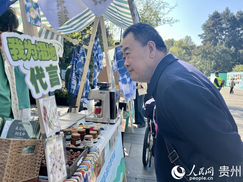 市民逛展。人民網 李麗萍攝