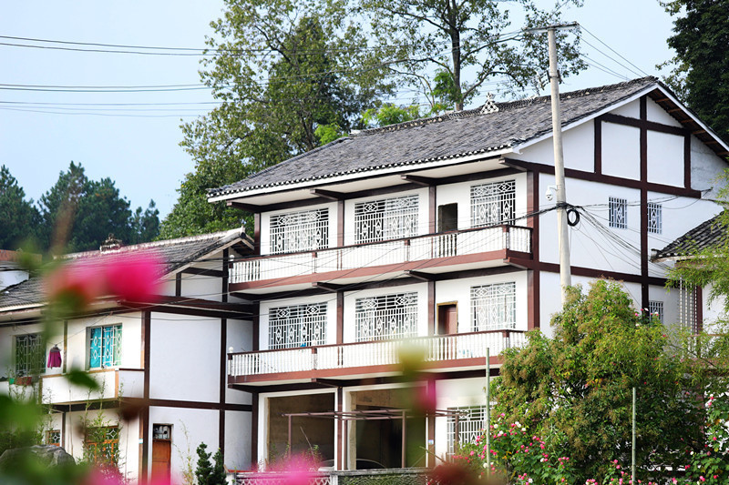 湄潭縣興隆鎮龍鳳村田家溝一隅。顧蘭云 攝