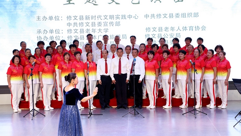 演出現場。伍維玉攝