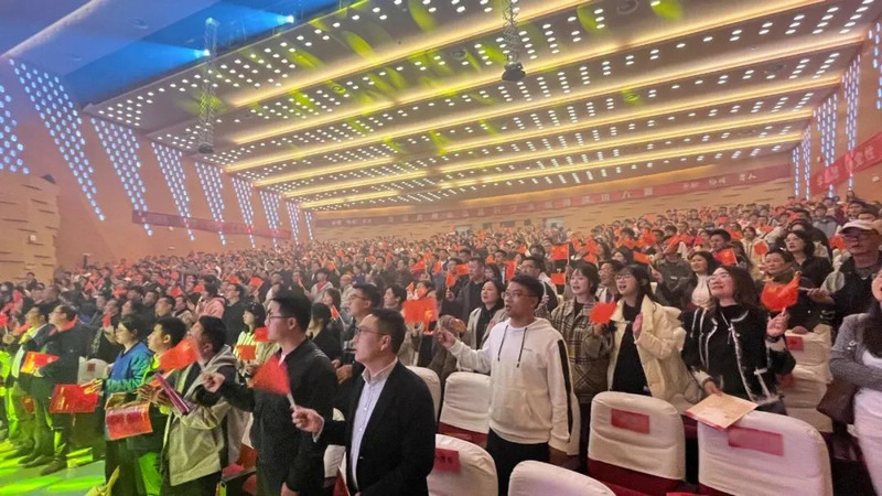 活動現場。