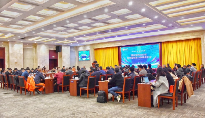 國家管網集團西南管道公司貴州市場開發中心負責人致辭中。