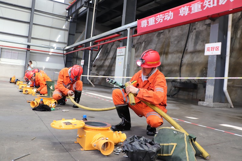 金沙縣開展“能源工匠”技能大比武。