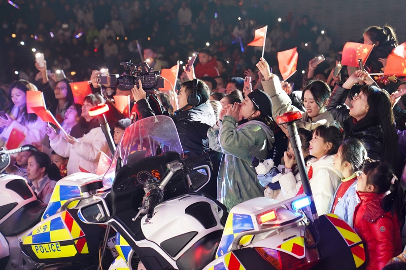 現場氣氛熱烈。圖片由貴陽公安提供