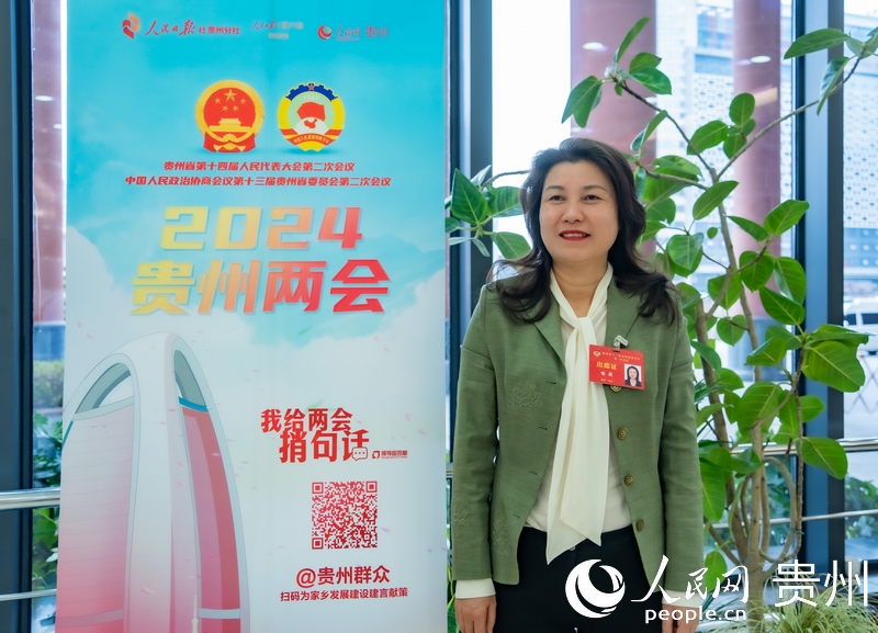 喻莉。人民網 陽茜攝