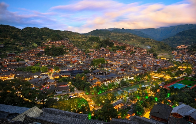 雷山西江千戶苗寨。貴州省農業農村廳供圖