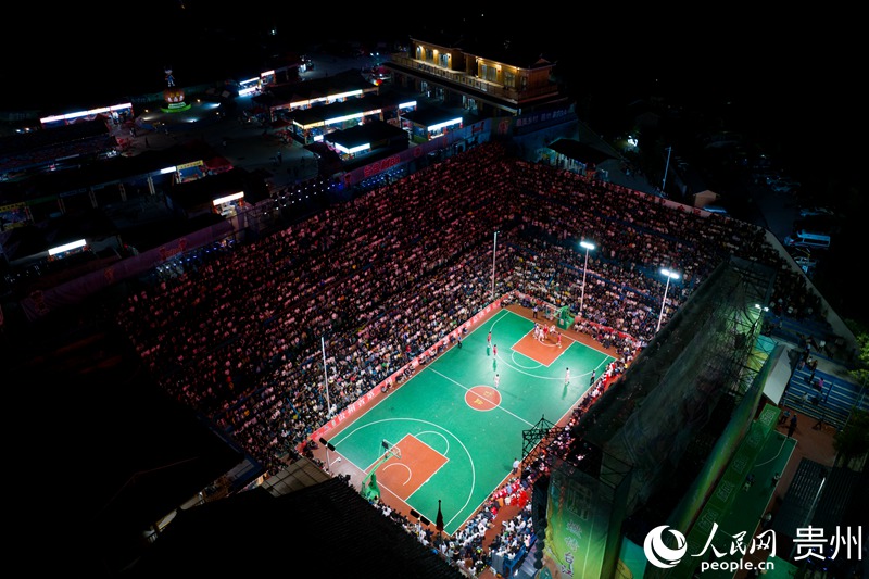 8 航拍比賽現場。人民網記者 涂敏 攝