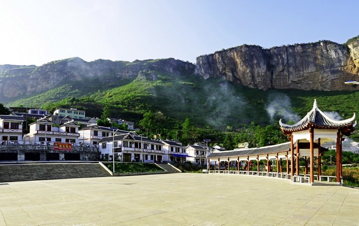 丘林村紅軍文化廣場。畢節市委宣傳部供圖