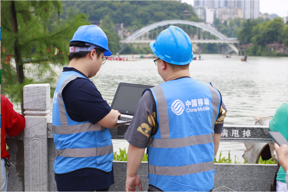 圖為進行網絡測試。