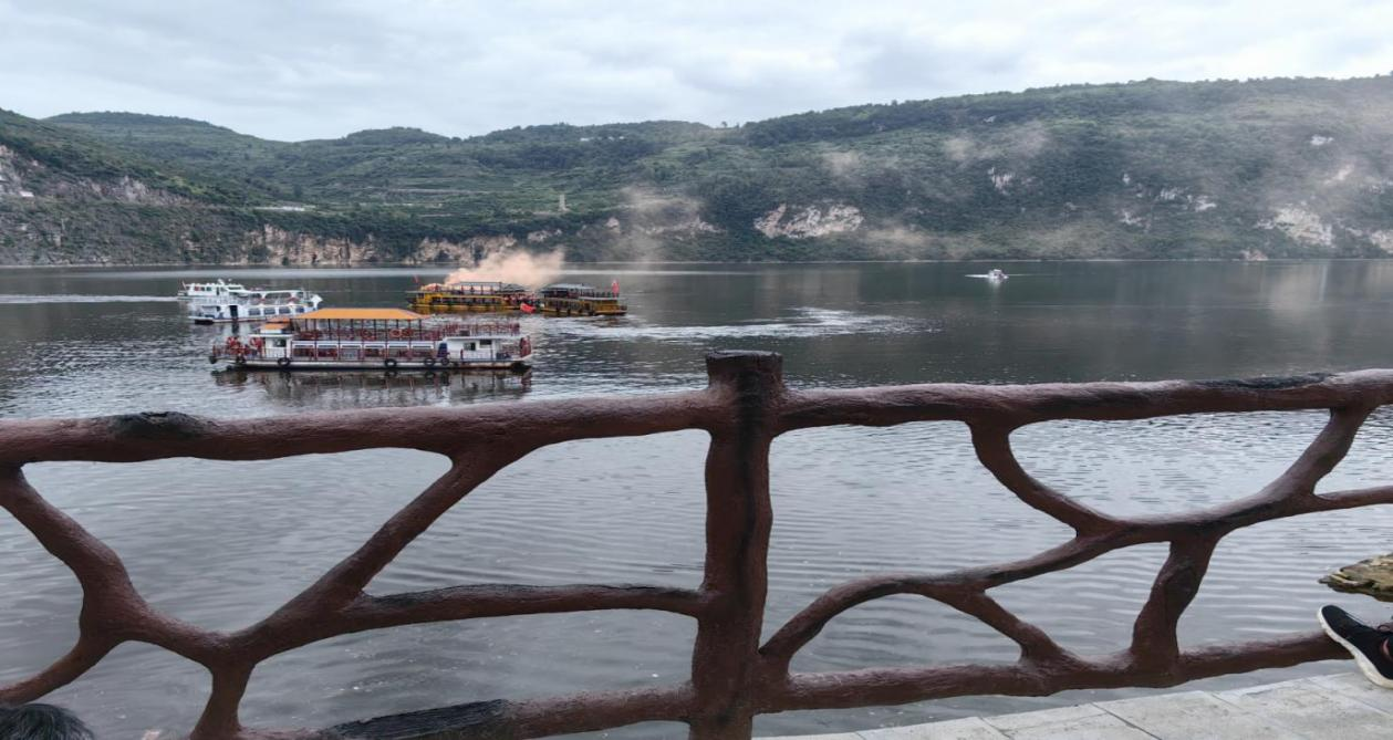 船舶機艙起火演練現場。