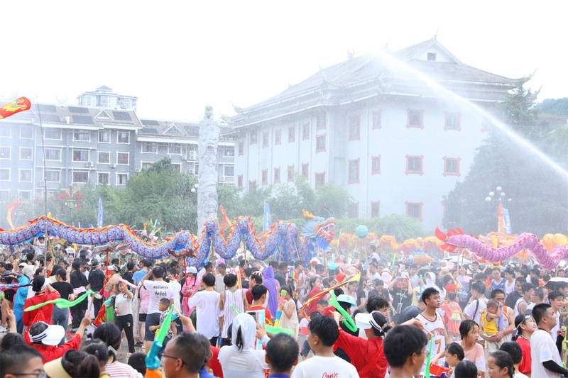 活動現場。