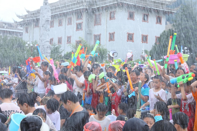 活動現場。