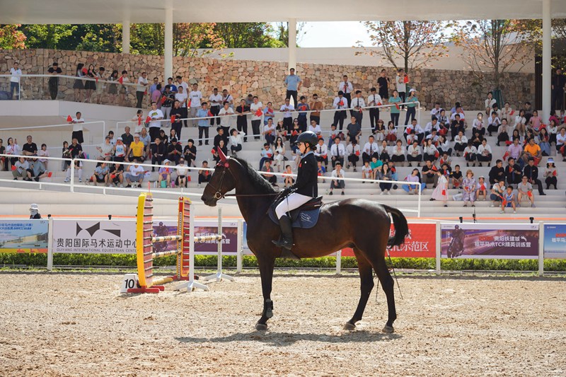 訓練賽現場。貴陽國際馬術運動中心供圖 (5)
