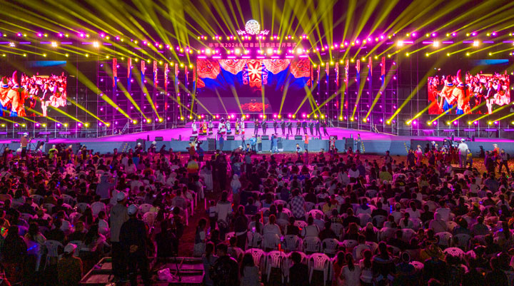 活動開幕式現場。李學友攝