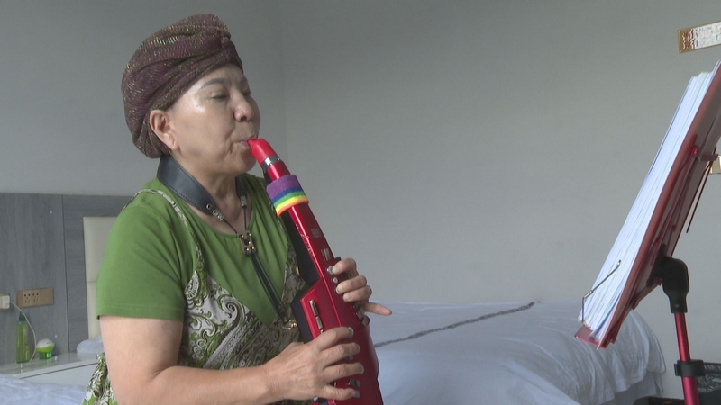 修文縣景陽街道香巴湖村“清涼”經濟不斷升溫，“逐涼”而來的旅居客人賓至如歸、爽身爽心 修文縣融媒體中心陳祺 攝