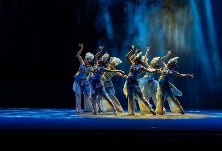 表演現場。張啟榮攝