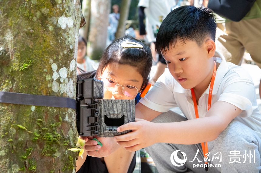 紅外相機尋覓野生動物。袁華強攝