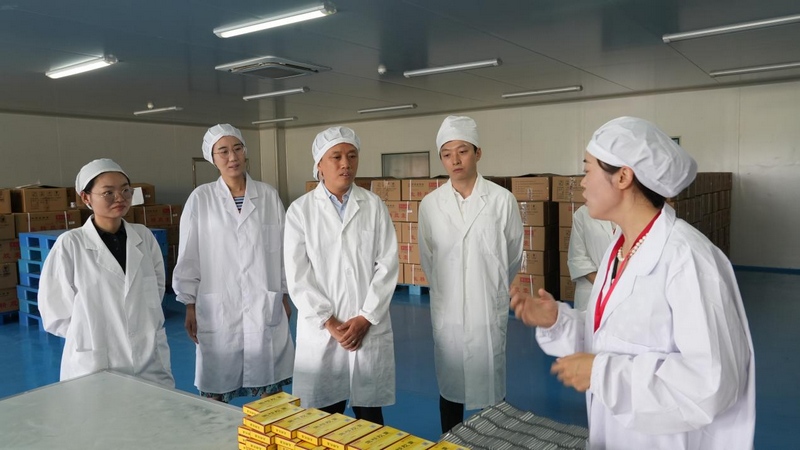 4 圖為調研生產車間。紅花崗區融媒體中心供圖.jpg