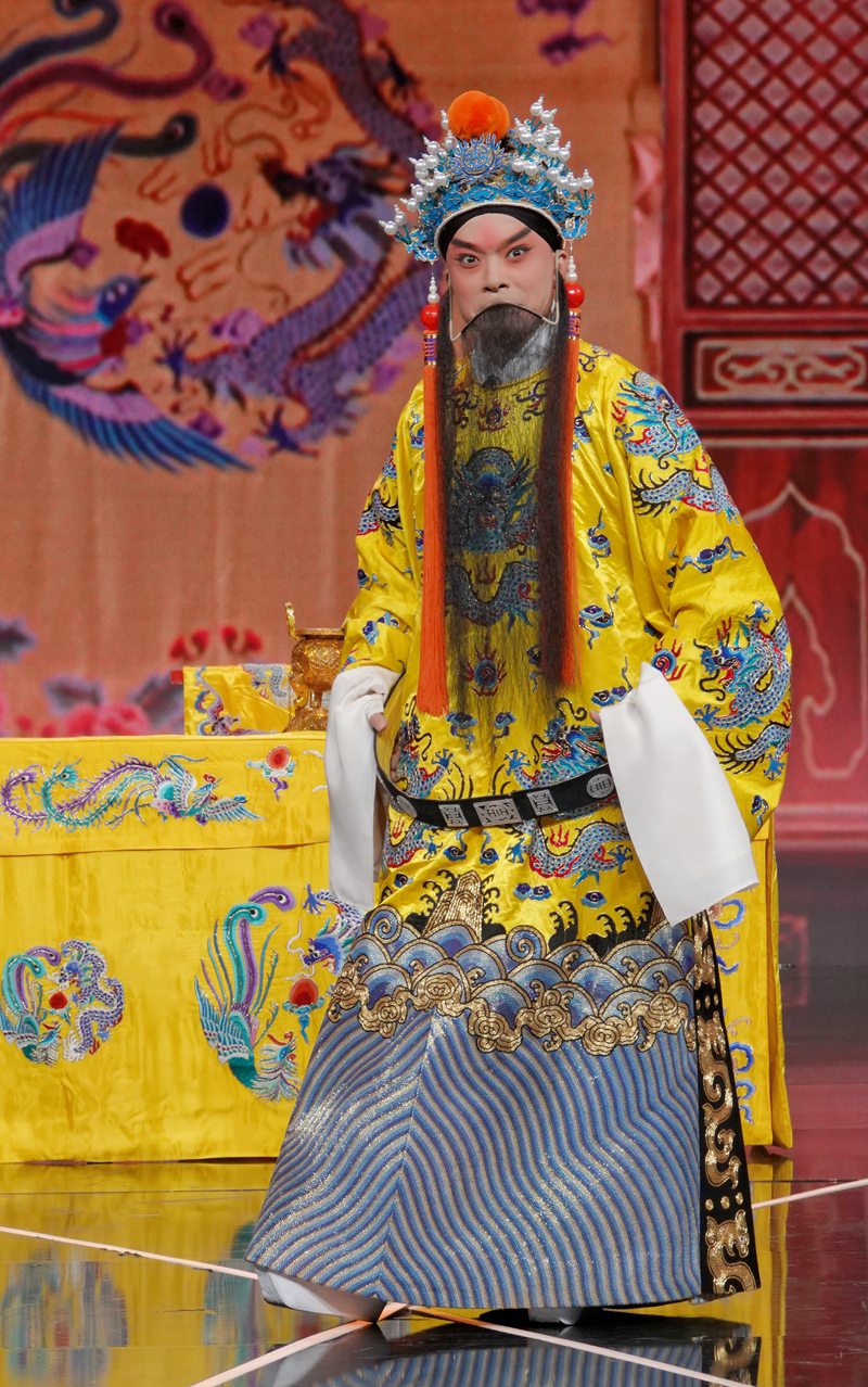 馮冠博劇照。貴州京劇院供圖 