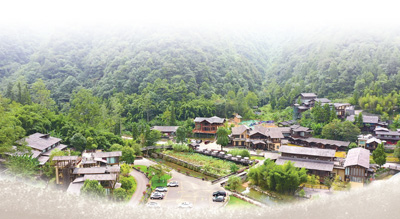 綏陽縣雙河村雙河客棧。