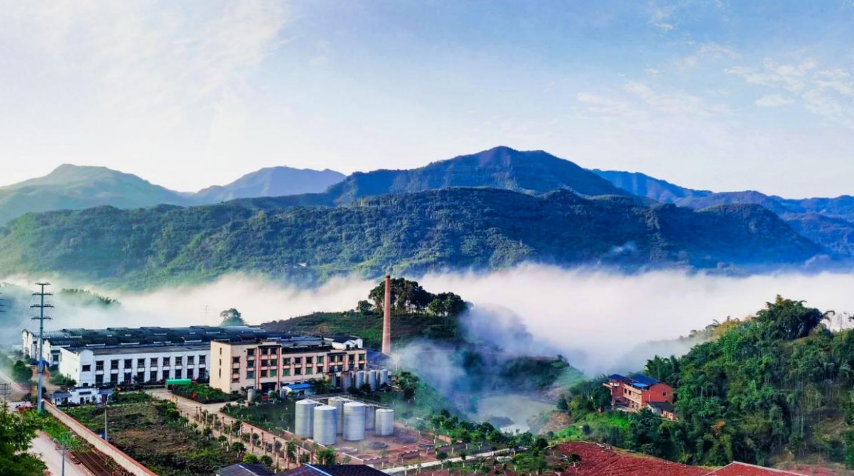 遵義市貴福酒莊景區。