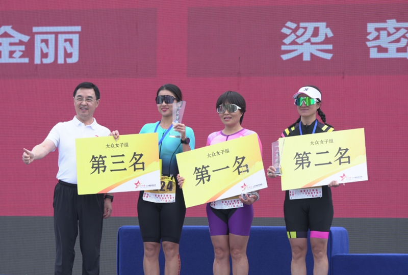 女子組獲獎選手。