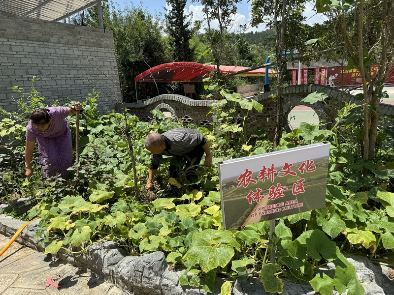 2 圖為：農耕體驗區