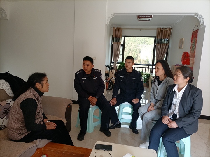 開展上門法律服務。