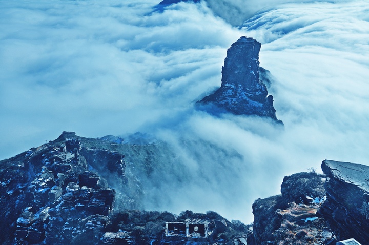 云瀑。徐勇攝