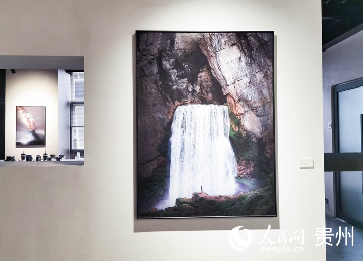 展覽作品。人民網記者 王秀芳攝