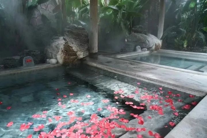 部分酒店推出的“溫泉＋養生”旅游產品。