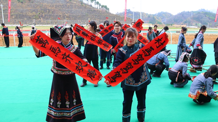 活動現場。