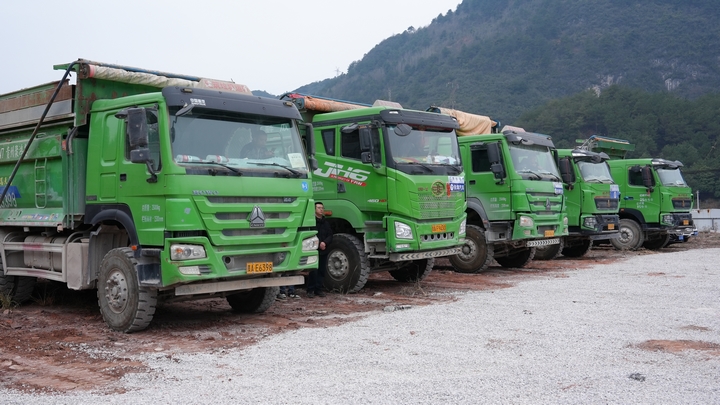 開工儀式現場。