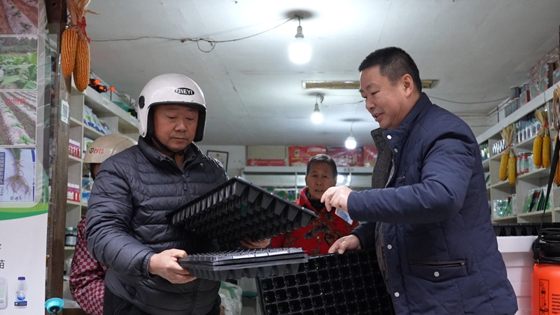 備優備齊農資，保障春耕生產。