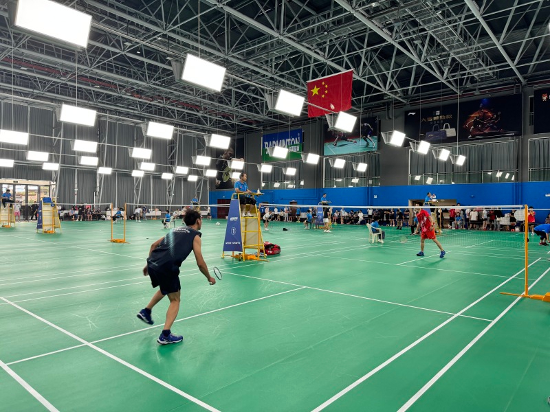 3 圖為“張楠杯”羽毛球公開賽在甕安舉行。.jpg