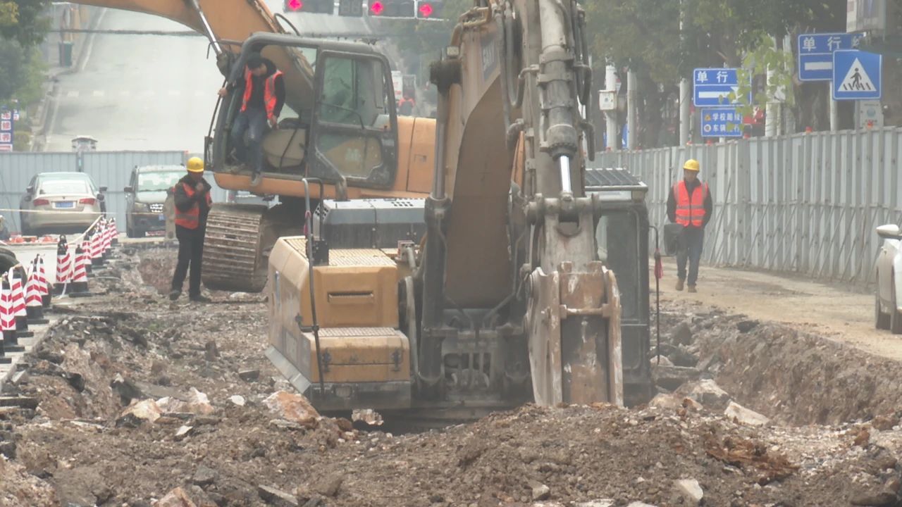 圖為施工現場。