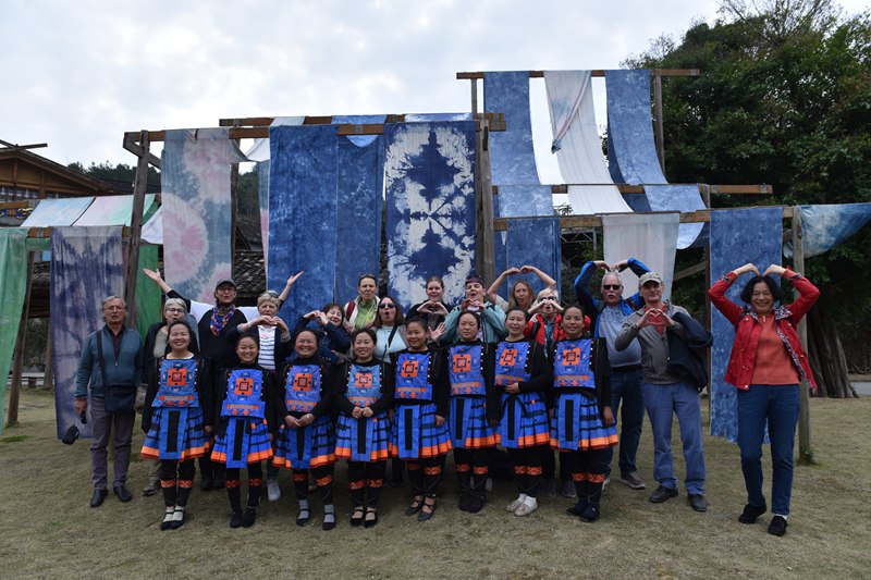 圖為旅行合影。