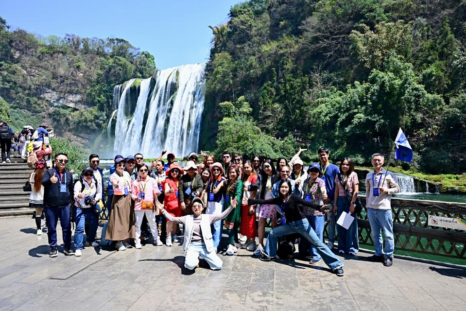 泰國旅行商考察團赴貴州實地考察。